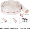 Pool Backwash Hose 2-1/2” × 100 ft Heavy Duty PVC