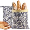 Reusable Bread Bags for Homemade Bread, 2 Pack XL Cotton