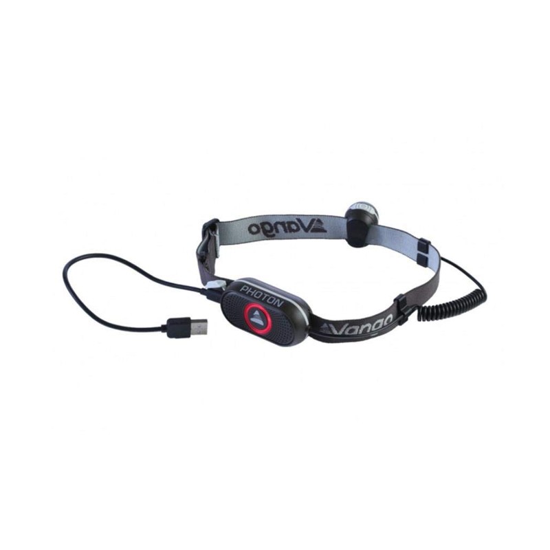 Vango Photon Headtorch, Grey, One Size