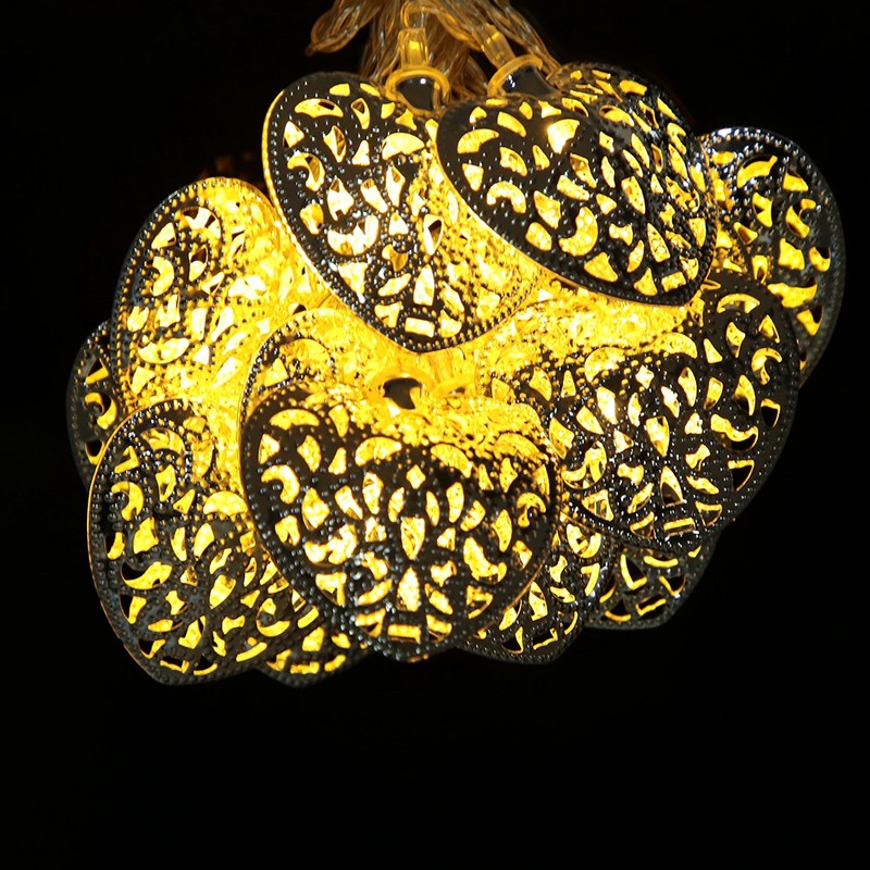 2.5m 20Led String Light Love Heart Shape Christmas Holiday Party