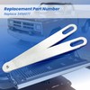 ECOMARK Truck Tailgate Strap Hinges Fit for Chrysler Dodge Ram