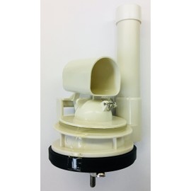 Duravit Original Replacement Parts 0074135300; Metro; Flush valve 2" plastic; in White