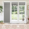 Vatge Blackout Sidelight Door Curtains - Privacy Thermal Insulated French