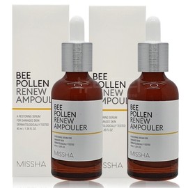 Missha Bee Pollen Renew Ampoule 40ml + 40ml Missha Bee Pollen Renew Ampoule 40ml + 40ml / 미샤 비폴렌 리뉴 앰풀러 40ml + 40ml 미샤 비폴렌 리뉴 앰풀러 40ml + 40ml