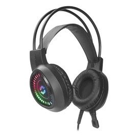 Speedlink Voltor LED Gaming Headset - Headset with Microphone - Integrated Volume Control and Flexible Headband, Black