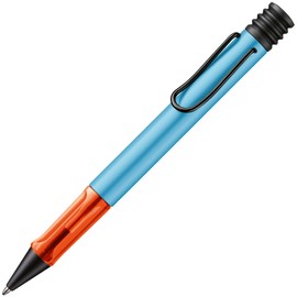 Lamy AL-star Denim Ballpoint Pen - Lightweight Ballpoint Pen with Transparent, Ergonomic Handle and Aluminium Casing - Includes Large Refill M 16 in Black