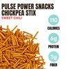 Pulse Power Chickpea Stix - Crunchy Snacks, High Protein, Gluten
