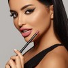 K7L- Lápiz labial rosa oscuro (vegano): duradero y resistente al
