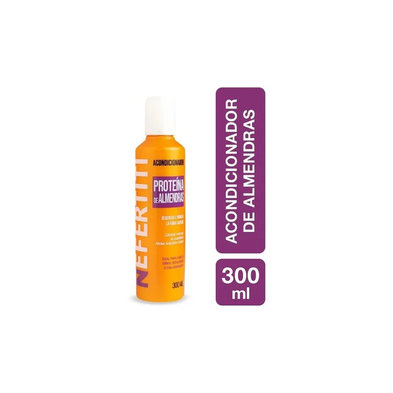 Acondicionador Para Cabello De Almendra 300 Ml Nefertiti