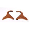 Homefunny X-Type Wooden Foldable Instrument Stand Holder Supporter for Ukulele/Mandolin/Violin