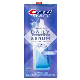 CREST 3D WHITE APPLY & GO DAILY WHITENING SERUM 0.63oz with Wand EXP Jan 2026