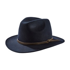 Tilley Montana Fedora, Sapphire Blue, 7.125