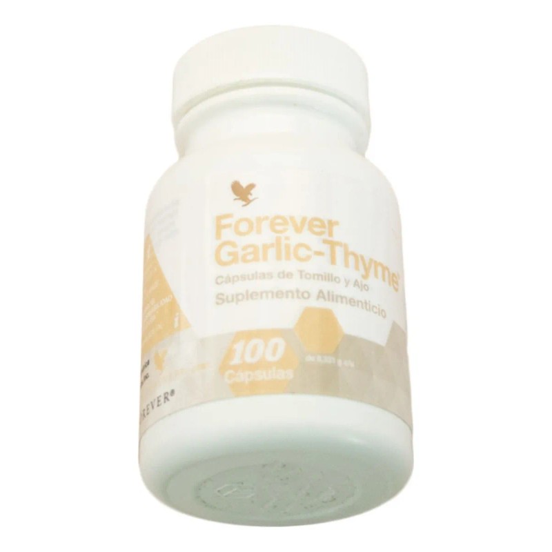 Garlic Thyme Forever Products - Cápsulas De Tomillo Y Ajo