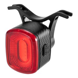 ROCKBROS Bicycle Tail Light, 4 Lighting Modes, Auto Flashing, Vibration Sensing, Brake Warning, Rear Light, COD LED, High Brightness, Waterproof, Type-C Easy Installation, Long Time, Lightweight, Road Bike, Commuting to Work or School or Night Driving, Auxiliary Light