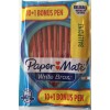 PAPERMATE 10 + 1 BONUS PEN PAPERMATE WRITE BROS. 1.0 MM POINT RED INK NEW IN PACKAGE!!