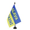 AZ FLAG - Ukraine Slava Ukraini Table Flag 21 x