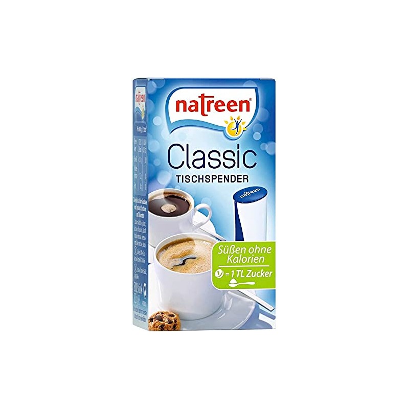 Natreen Classic Table Dispenser 2x500 pcs. - The calorie-free sweetener