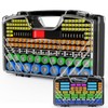 Battery Organizer Storage Holder Box Case with Tester, New Ultra-Large