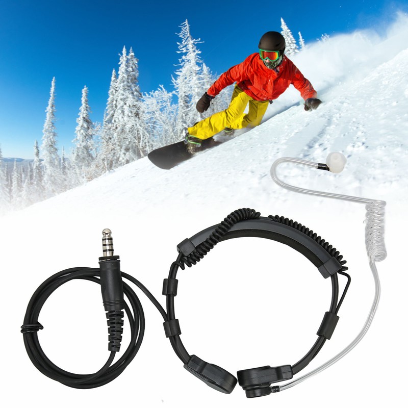 U94 PTT and Throat Control Headset Noise Reduction Walkie Talkie