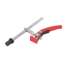 Heavy-Duty Chromium Vanadium Alloy Steel Hold Clamp, 160x60mm Clamping, 13.5x6.5mm Rail, 20mm Base Diameter for Woodworking and Grinding Projects