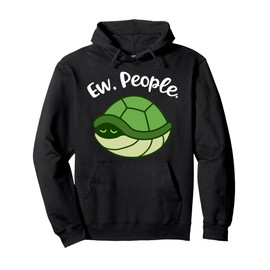 Funny Turtle Hoodie Men Introvert Gift Introverts Turtle Pullover Hoodie