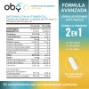 Citrato Magnesio + Citrato Potasio 60 Caps Oby