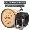 Cartvelli Premium Men's Leather Belt Made in Germany with Gift