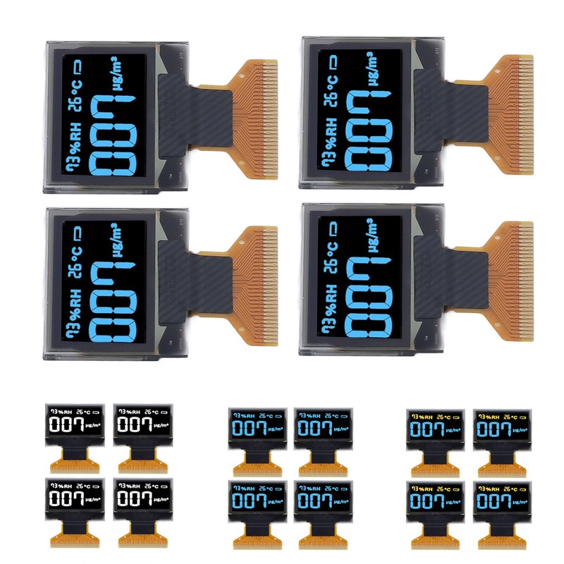 4Pcs 0.96in Organic Light Emitting Diode LCD Display 30PIN 128x64