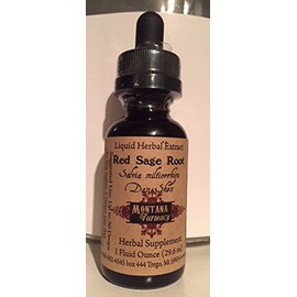 Red Sage Root Dan Shen Salvia Miltiorrhiza Tincture Extract