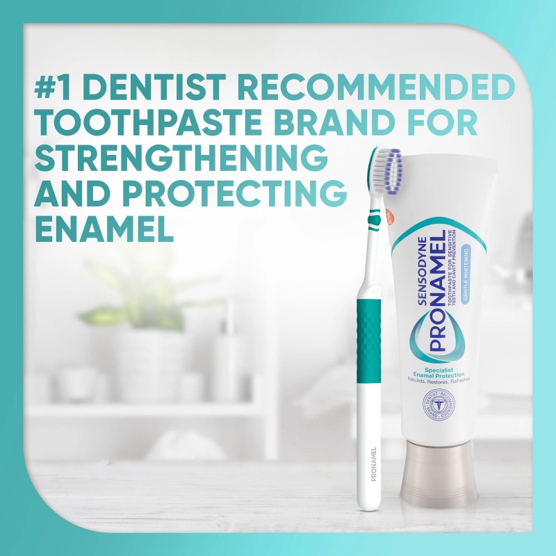 Sensodyne Pronamel Medium Toothbrush for Tooth Enamel Protection - 4