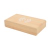 Wooden Digital Alarm Clock with Wireless Charging 3 Level Dimmer