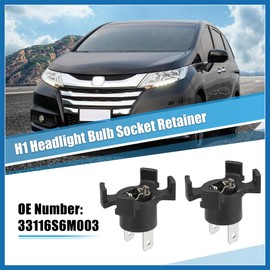 A ABSOPRO H1 Headlight Bulb Socket Holder Adapter for Honda Odyssey 2pcs Item Replacement