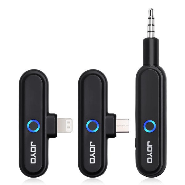 JOYO Wireless Audio Interface Transmitter and Receiver for Live Streaming