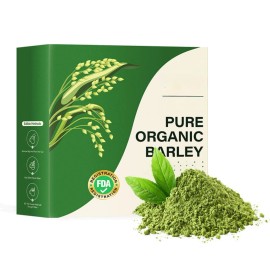 Maani Essence Organic Barley Grass Powder - Green Superfood Powder, Herbal Supplement