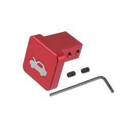 ACROPIX Hood Latch Release Handle Repair Kit for Honda Civic 1996-2011 for Honda CR-V 1997-2006 for Honda Element 2003-2011 Aluminum Alloy Red Car Parts