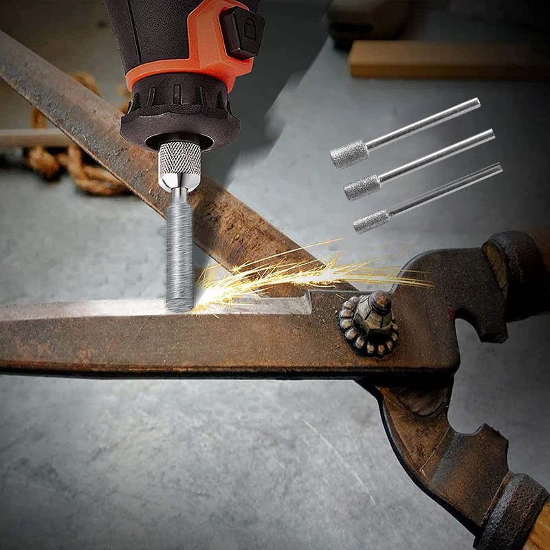 Yuentoen 8 Pcs Chainsaw Sharpener Attachment Kit,Chain Saw Blade Sharpener