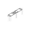 CRL W562C .625" (16 mm) Vanguard Security Astragal Replacement Pile