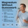 Magnesium Glycinate 4-in-1 Complex | 200mg Elemental Magnesium | Bisglycinate,