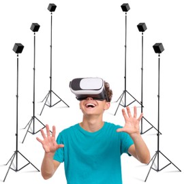 Skywin VR Tripod Stand, Base Station Mount, Compatible with Steam VR Base Station 2.0 for Sensor Stand, Base Station Stand, and Oculus Rift Constellation (6 Stands)