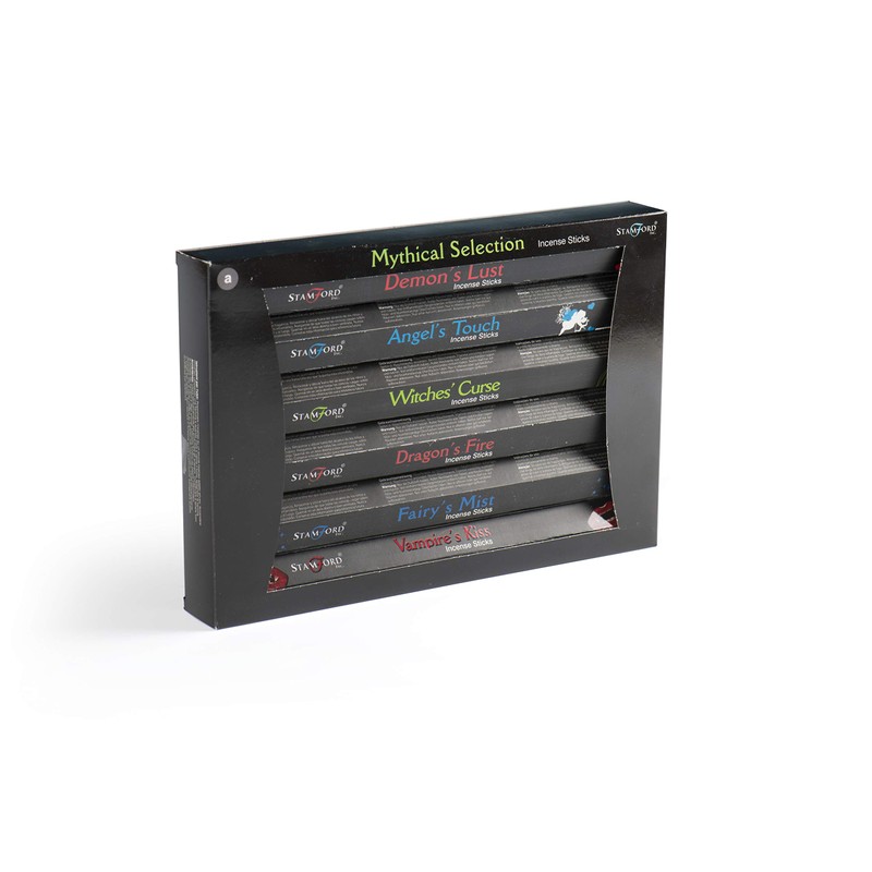 Stamford 37323 Mythical Variety Set Incense 6 Packs x 15