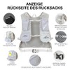 INOXTO Running Backpack, 5L Lightweight Hydration Bag, Suitable for Outdoor