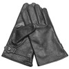 MIL-TEC BW Leather Gloves Lined, black, m