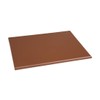 Hygiplas Chopping Board in Brown - High Density - 12