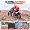Mopillos 80/100-12 3.00-12 Dirt Bike Rear Tire and Inner Tube