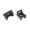 Cable Tie Base, Screw Mount Cradle (Pack of 25, Black)