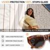 CARFIA Stylish Women's Cat-Eye Polarised Sunglasses Elegant Style for Ladies