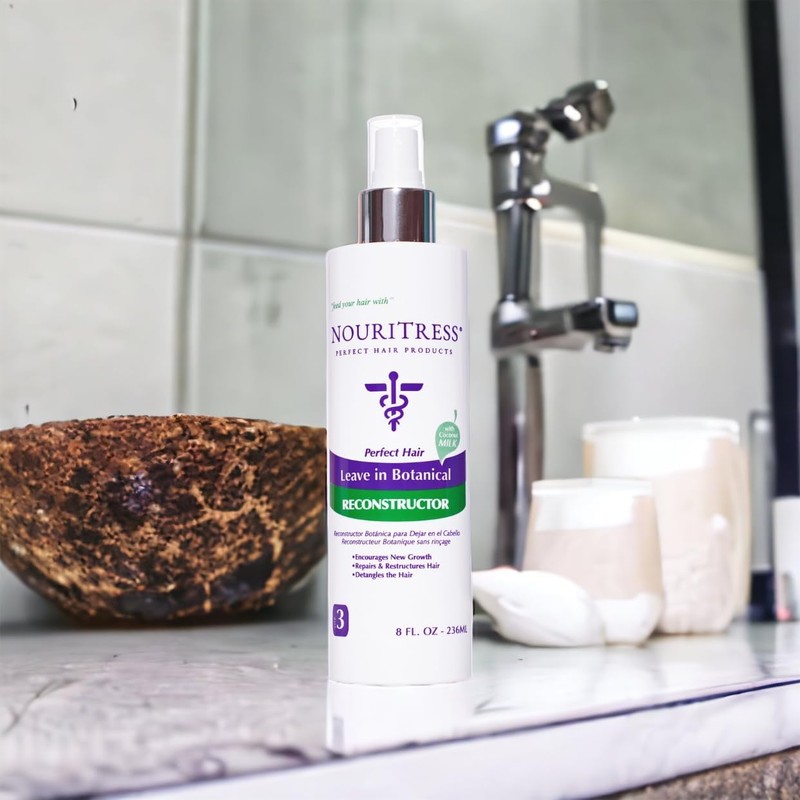 NouriTress Leave-In Botanical Reconstructor | Leave-In Conditioner | Moisturizing and
