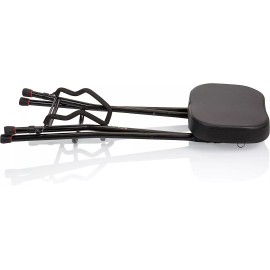 Gator Foldable Guitar Stool with Padded Seat and Rear Mounted Guitar Hanger