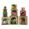 HABA Stacking Cubes on the Farm,multicolored