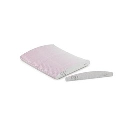 TONES Professional Nail Files 100/180 (25 Pack) - Double Sided Ergonomic Emery Boards for Natural Acryliuc Gel Nails, Perfect for Nail Techs or DIY Nails at Home